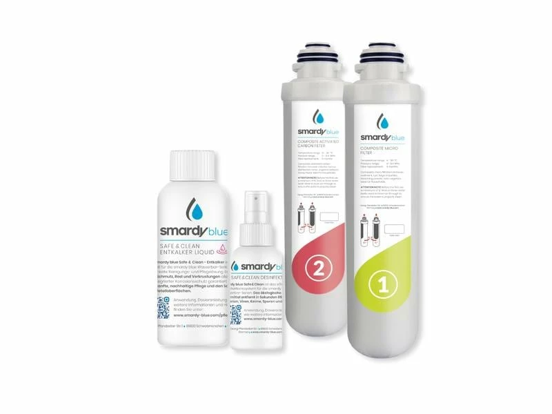 Smardy blue Kartusche Service-Set 1 für Wasserbar tata 1 Smardy blue Kartusche Service-Set 1 für Wasserbar tata