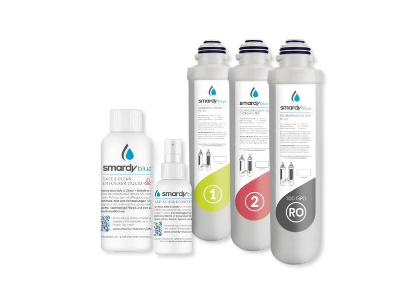 Smardy blue Kartusche Service-Set 2 für Wasserbar tata 1 Smardy blue Kartusche Service-Set 2 für Wasserbar tata