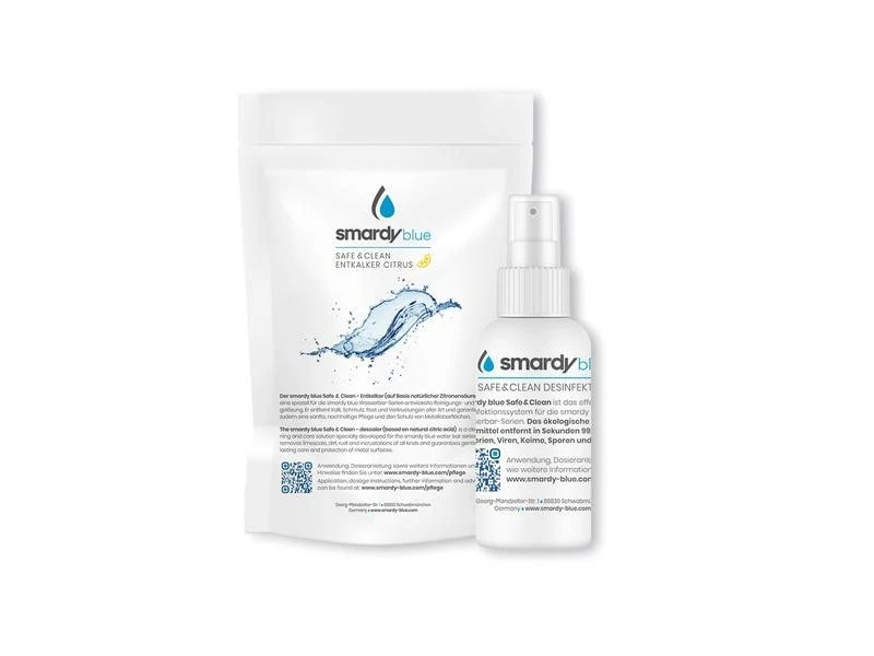 Smardy blue Kartusche safe&clean für Wasserbar miran und xiva 1 Smardy blue Kartusche safe&clean für Wasserbar miran und xiva