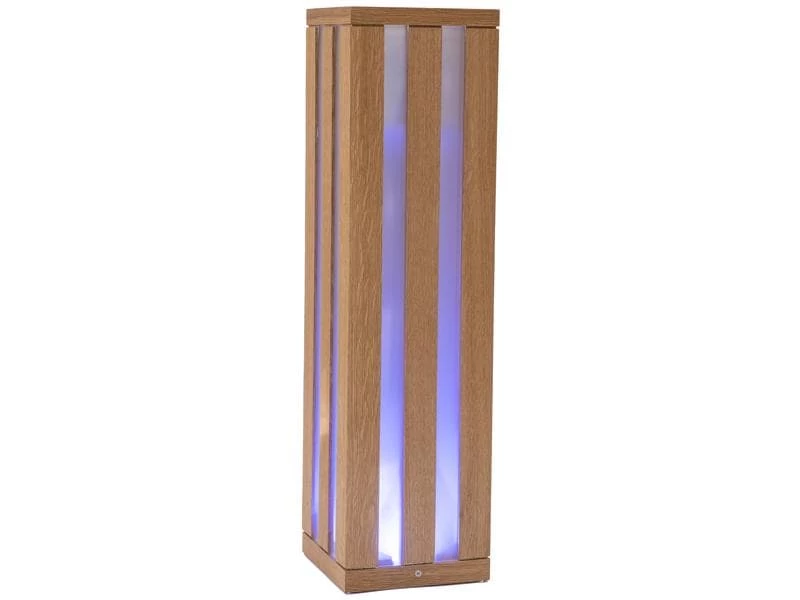 MrSpoon LooTube WC-Papierrollenspender LED Eiche 3 MrSpoon LooTube WC-Papierrollenspender LED Eiche – Bild 3