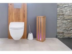 MrSpoon LooTube WC-Papierrollenspender LED Eiche 16 MrSpoon LooTube WC-Papierrollenspender LED Eiche -Angebote Bad & Sanitär Store 226965847 xxl