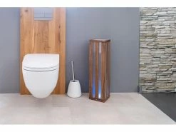 MrSpoon LooTube WC-Papierrollenspender LED Nussbaum -Angebote Bad & Sanitär Store 226982420 xxl