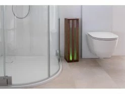 MrSpoon LooTube WC-Papierrollenspender LED Nussbaum -Angebote Bad & Sanitär Store 226982423 xxl