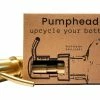 Pumphead Seifenpumpe für Glasgetränkeflaschen Gold