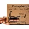 Pumphead Seifenpumpe für Glasgetränkeflaschen Kupfer