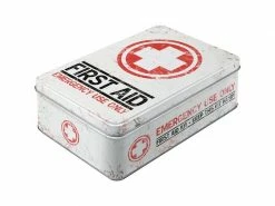 Nostalgic Art Medikamentenbox First Aid Rot/Schwarz/Weiss