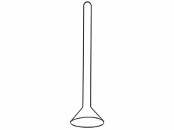 MSV Toilettenpapierhalter 14.5 x 50.5 cm, Schwarz