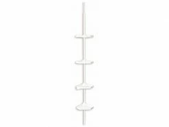 MSV Duschmittelhalter 4 Körbe, Weiss