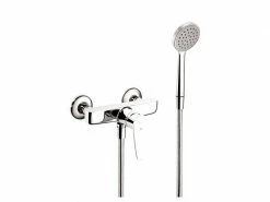 KWC Duscharmatur-Set ACTIVO mit Hebelmischer