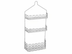 MSV Bad-Utensilienhalter Duschmittelhalter Weiss