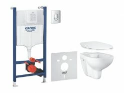 GROHE WC-Set Solido Euro Keramik 5in1 1.13 m Bauhöhe