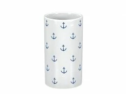 Kleine Wolke Zahnputzbecher Anchor Dunkelblau/Weiss