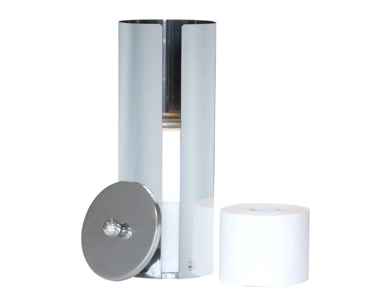 Kela Toilettenpapierhalter Theo Silber 2 Kela Toilettenpapierhalter Theo Silber – Bild 2