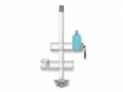 Simplehuman Duschmittelhalter Tür-Duschcaddy Silber -Angebote Bad & Sanitär Store 53299445 xxl