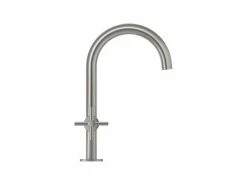 GROHE Lavaboarmatur Atrio L-Size 1/2", Steel, Kreuzgriffe -Angebote Bad & Sanitär Store 53332537 xxl