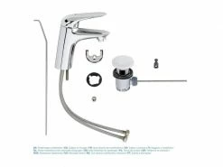 GROHE Lavaboarmatur Eurostyle S-Size, Chrom, geschlossener Griff -Angebote Bad & Sanitär Store 53362775 xxl