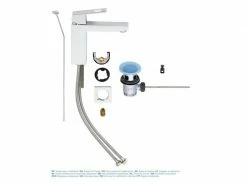 GROHE Lavaboarmatur Eurocube M-Size 1/2", Chrom, mit Zugstange 6 GROHE Lavaboarmatur Eurocube M-Size 1/2", Chrom, mit Zugstange -Angebote Bad & Sanitär Store 53363534 xxl