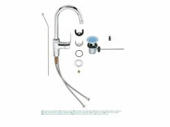 GROHE Lavaboarmatur Eurosmart L-Size 1/2", Chrom 9 GROHE Lavaboarmatur Eurosmart L-Size 1/2", Chrom -Angebote Bad & Sanitär Store 53363969 xxl