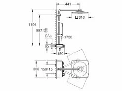 GROHE Duschsystem Euphoria SmartControl System 310 Cube DUO 13 GROHE Duschsystem Euphoria SmartControl System 310 Cube DUO -Angebote Bad & Sanitär Store 53370385 xxl