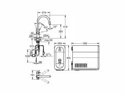 GROHE Küchenarmatur Blue Home C-Auslauf, Starter Kit, Supersteel -Angebote Bad & Sanitär Store 53370472 xxl 1