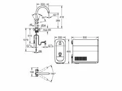 GROHE Küchenarmatur Blue Home C-Auslauf, Starter Kit, Supersteel -Angebote Bad & Sanitär Store 53370484 xxl