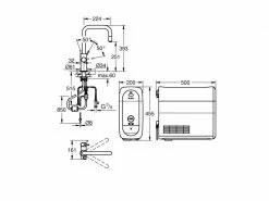 GROHE Küchenarmatur Blue Home U-Auslauf, Starter Kit, Supersteel -Angebote Bad & Sanitär Store 53370514 xxl 1