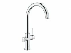 GROHE Küchenarmatur Blue Home C-Auslauf, Starter Kit, Chrom -Angebote Bad & Sanitär Store 53482945 xxl
