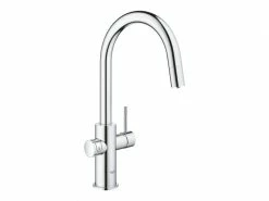 GROHE Küchenarmatur Blue Home C-Auslauf, Starter Kit, Chrom -Angebote Bad & Sanitär Store 53482996 xxl