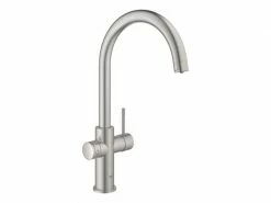 GROHE Küchenarmatur Blue Home C-Auslauf, Starter Kit, Supersteel -Angebote Bad & Sanitär Store 53483290 xxl