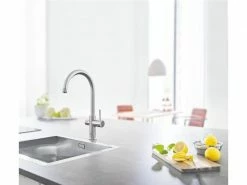 GROHE Küchenarmatur Blue Home C-Auslauf, Starter Kit, Supersteel -Angebote Bad & Sanitär Store 53483323 xxl