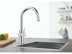 GROHE Küchenarmatur Blue Home C-Auslauf, Starter Kit, Chrom -Angebote Bad & Sanitär Store 53483423 xxl