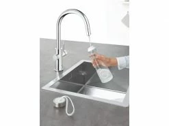 GROHE Küchenarmatur Blue Home C-Auslauf, Starter Kit, Chrom -Angebote Bad & Sanitär Store 53483429 xxl