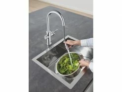 GROHE Küchenarmatur Blue Home C-Auslauf, Starter Kit, Chrom -Angebote Bad & Sanitär Store 53483597 xxl