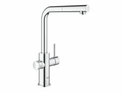 GROHE Küchenarmatur Blue Home L-Auslauf, Starter Kit, Chrom -Angebote Bad & Sanitär Store 53483612 xxl