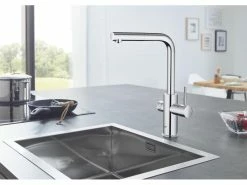 GROHE Küchenarmatur Blue Home L-Auslauf, Starter Kit, Chrom -Angebote Bad & Sanitär Store 53483639 xxl