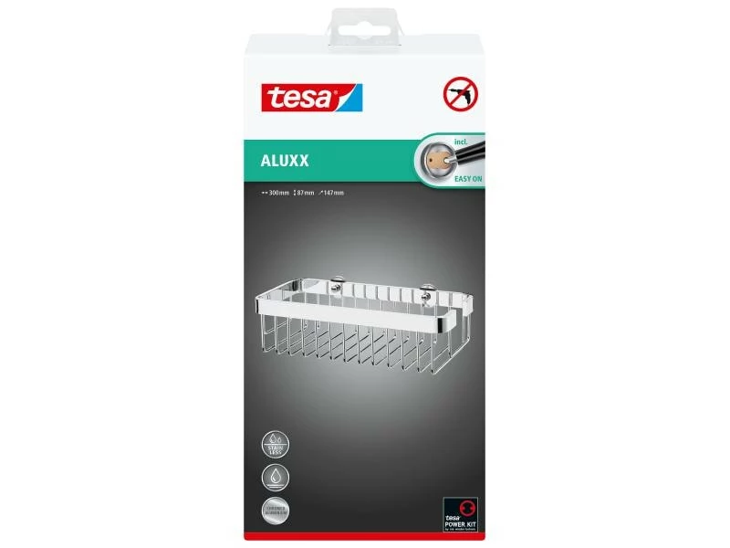 Tesa Bad-Utensilienhalter Aluxx Ablagekorb 3 Tesa Bad-Utensilienhalter Aluxx Ablagekorb – Bild 3
