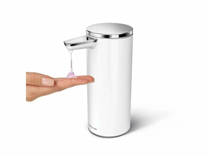 Simplehuman Sensorspender Wiederaufladbar 266 ml, Weiss 2 Simplehuman Sensorspender Wiederaufladbar 266 ml, Weiss – Bild 2