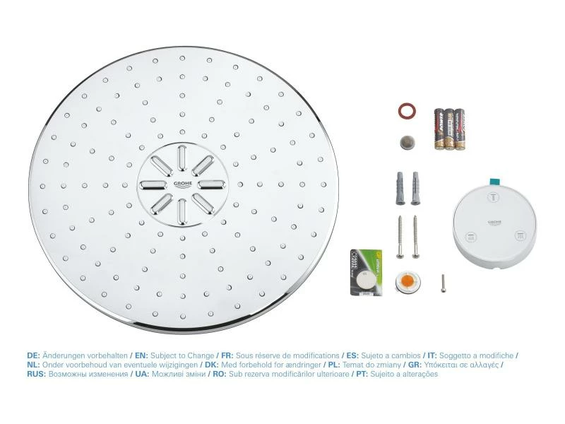 GROHE Kopfbrause Rainshower SmartConnect 2 Strahlarten 2 GROHE Kopfbrause Rainshower SmartConnect 2 Strahlarten – Bild 2