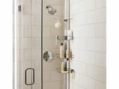 Simplehuman Duschmittelhalter Spann-Duschcaddy Silber -Angebote Bad & Sanitär Store 57360348 xxl 1