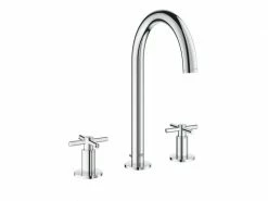 GROHE Lavaboarmatur Atrio 1/2", Chrom, Kreuzgriffe