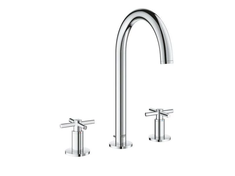 GROHE Lavaboarmatur Atrio 1/2", Chrom, Kreuzgriffe 1 GROHE Lavaboarmatur Atrio 1/2", Chrom, Kreuzgriffe