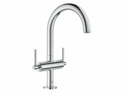 GROHE Lavaboarmatur Atrio L-Size 1/2", Chrom, Hebelgriffe