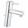 GROHE Lavaboarmatur Concetto M-Size 1/2", Chrom, mit Zugstange