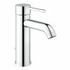 GROHE Lavaboarmatur Essence S, 1/2", Chrom, mit Zugstange, gebogen