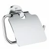 GROHE Toilettenpapierhalter Essentials Chrom, mit Deckel