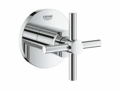 GROHE Ventiloberteil Atrio M24x1 Chrom, Kreuzgriff