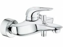 GROHE Badewannenarmatur Eurostyle 1/2", Chrom, offener Griff