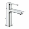 GROHE Lavaboarmatur Lineare XS-Size 1/2", Chrom, mit Zugstange