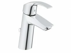 GROHE Lavaboarmatur Eurosmart M-Size 1/2", Chrom, mit Zugstange