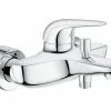 GROHE Badewannenarmatur Eurostyle 1/2", Chrom, geschlossener Griff